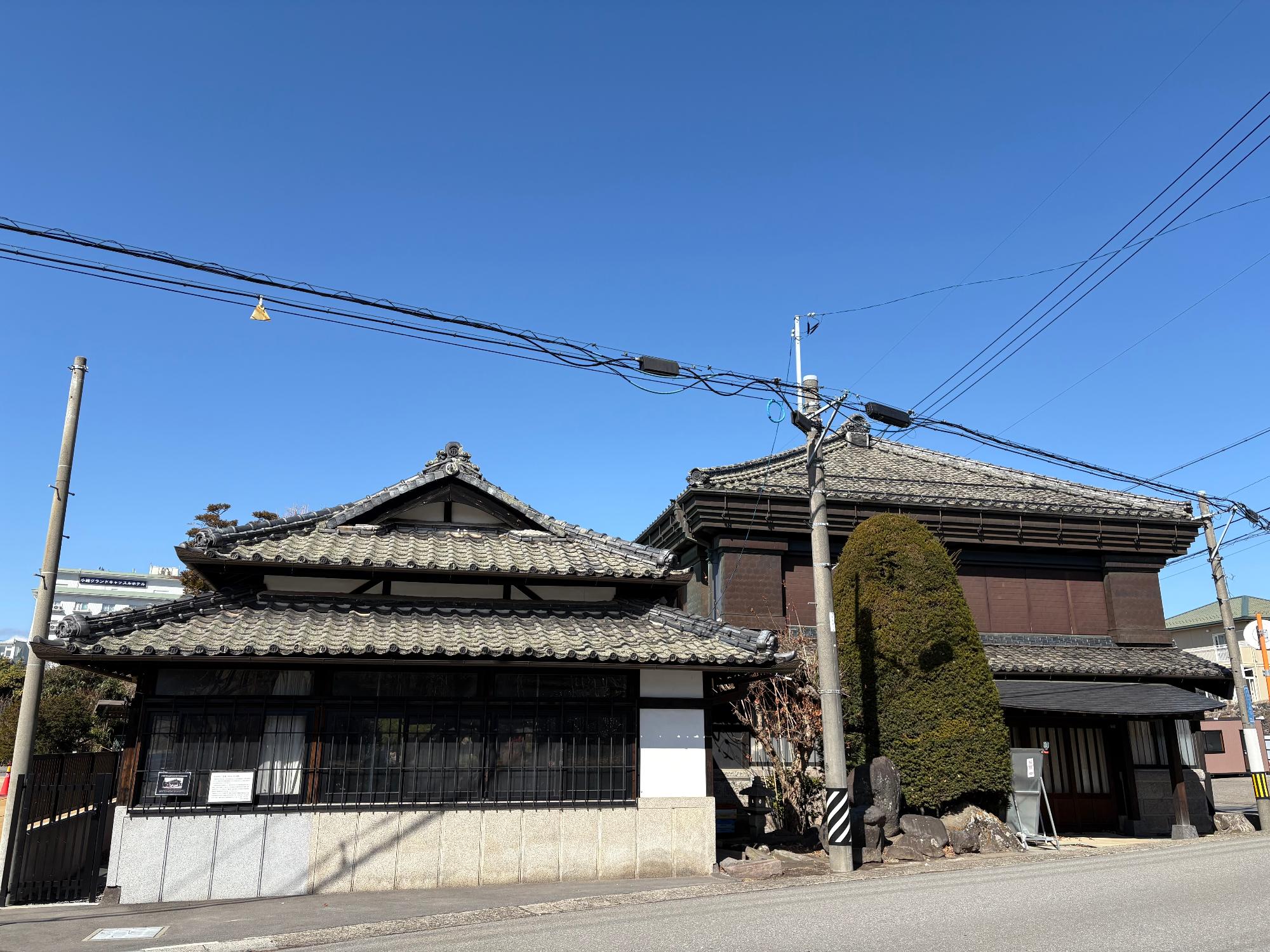 旧竹内木材建物外観
