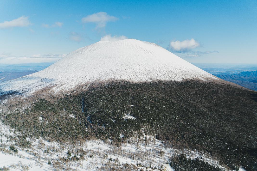 小諸市オフィシャル画像 浅間山(雪)