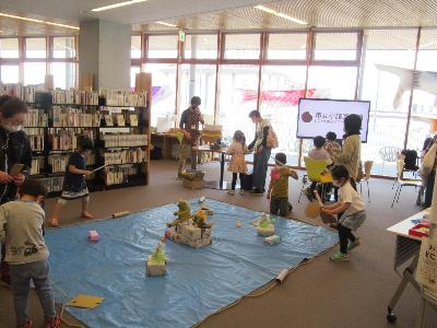 5月5日の工作イベントの様子