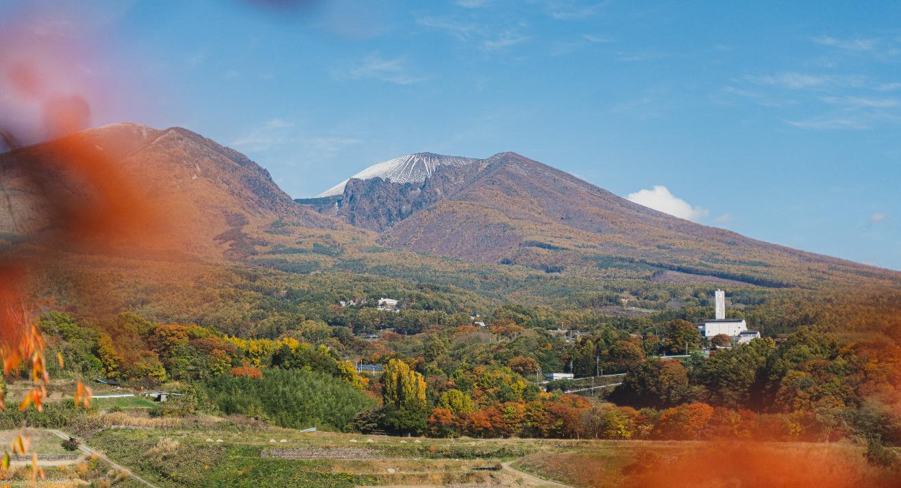 小諸市オフィシャル画像 浅間山初冠雪