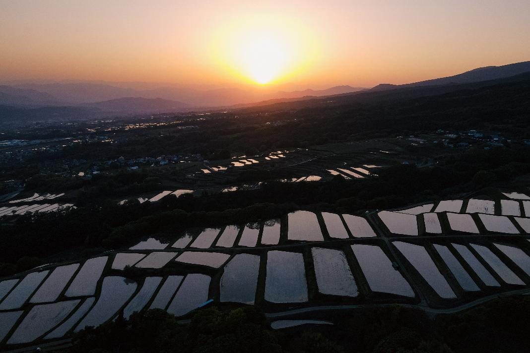 小諸市ホームページトップ画像 棚田